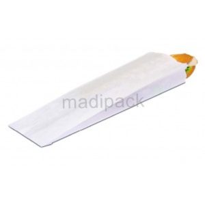 Sac à sandwich blanc en papier sulfurisé