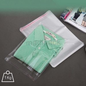 Sacs en plastique avec fermeture autocollante pour vêtements