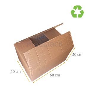 Boîte Carton Reconditionnée - 60x40x40 cm
