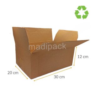 Boîte Carton Reconditionnée - 30 x 20 x 12 cm