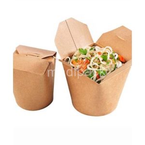Pot à pâtes en carton kraft