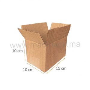 Boîte en carton - 15 x 10 x 10 cm