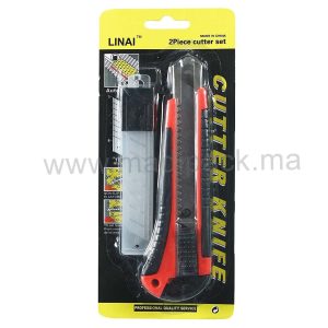 Cutter rechargeable LINAI - 18 mm