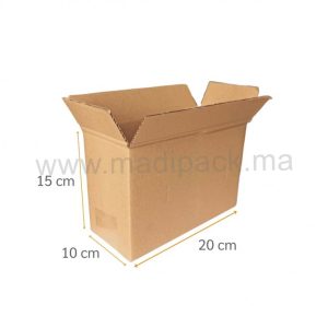 Boîte en carton - 20 x 10 x 15 cm