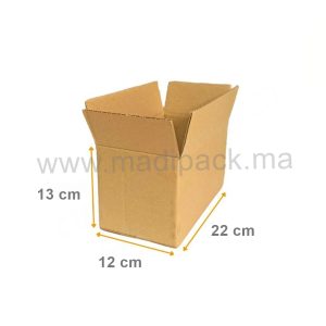 Carton Caisse - 22 x 12 x 13 cm