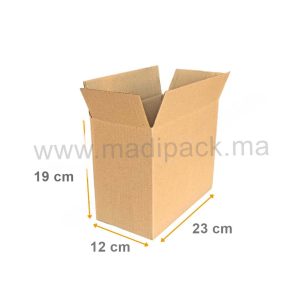 Boîte en carton - 23x12x19 cm