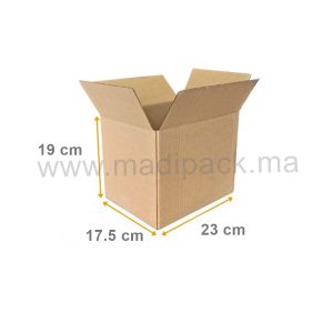 Boîte en carton - 23x17,5x19 cm