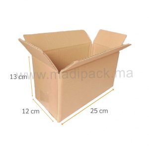 Boîte en carton - 25x12x13 cm