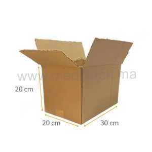 Carton Caisse - 30x20x20 cm