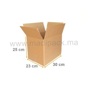 Boîte en carton - 30x23x25 cm