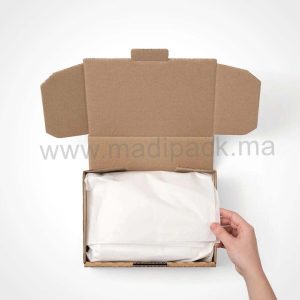 Feuilles de papier de soie blanc